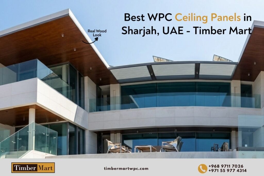 WPC Ceiling Panels in Sharjah