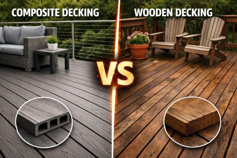 Composite Decking vs Wooden Decking in GCC | Best Outdoor Flooring Guide
