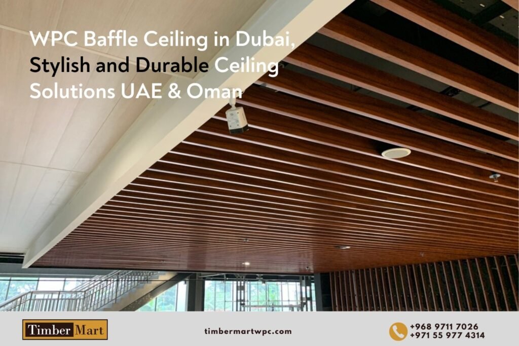 WPC Baffle Ceiling