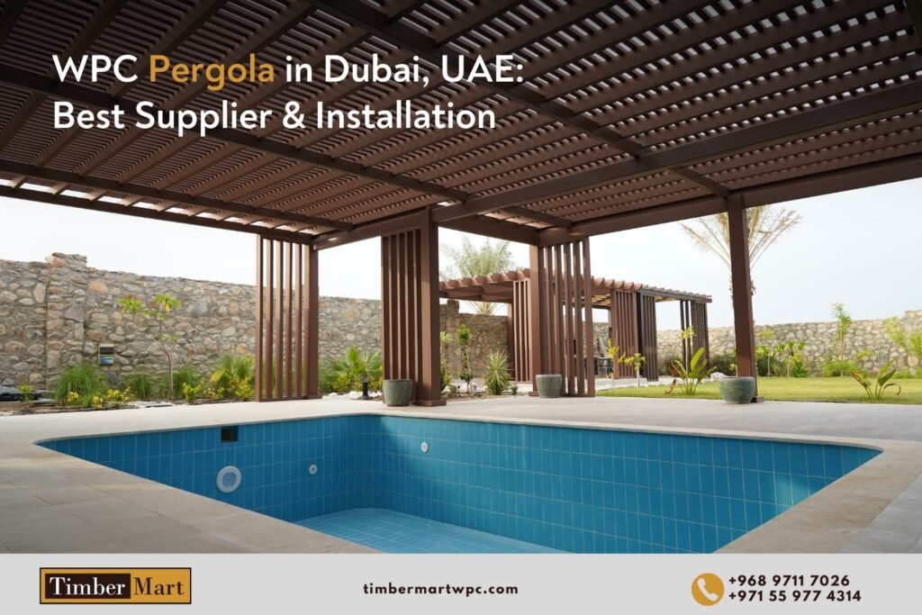 WPC Pergola in Dubai