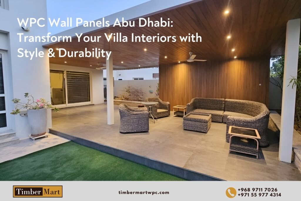 WPC Wall Panels Abu Dhabi