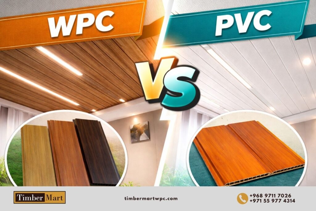 WPC vs PVC: Which is Better for Cladding & Ceiling