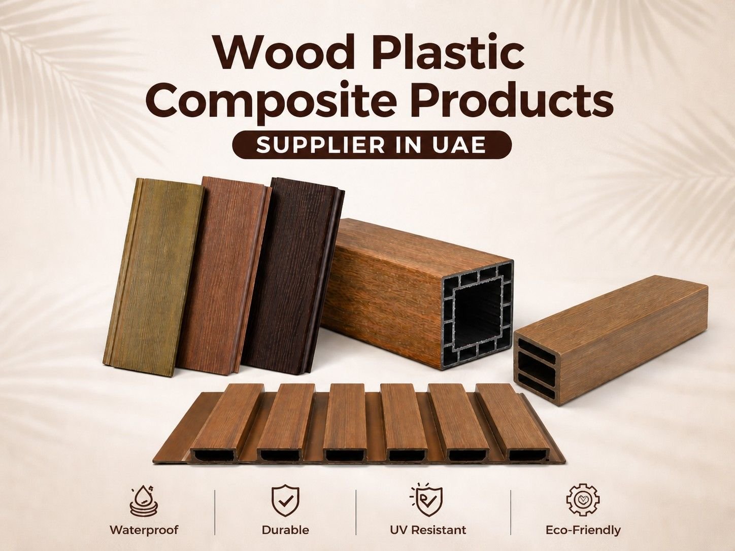 Wood Plastic Composite Products Supplier in Dubai