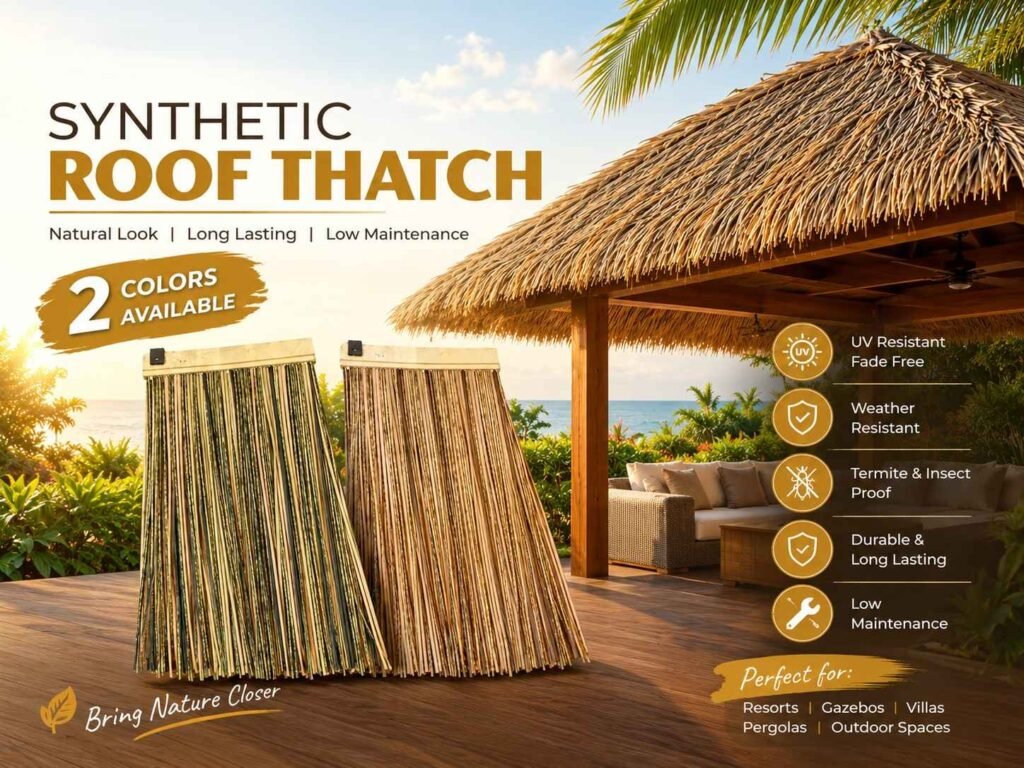 Synthetic Roof Thatch uae & oman